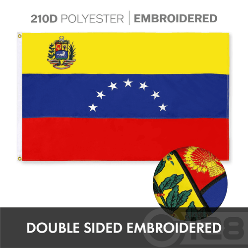 Confezione combinata: bandiera americana USA serie ToughWeave 3x5 piedi lato singolo e - Foto 6 di 9