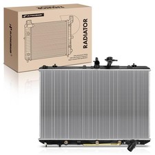 Engine Coolant Radiator Assembly with Transmission Oil Cooler Compatible