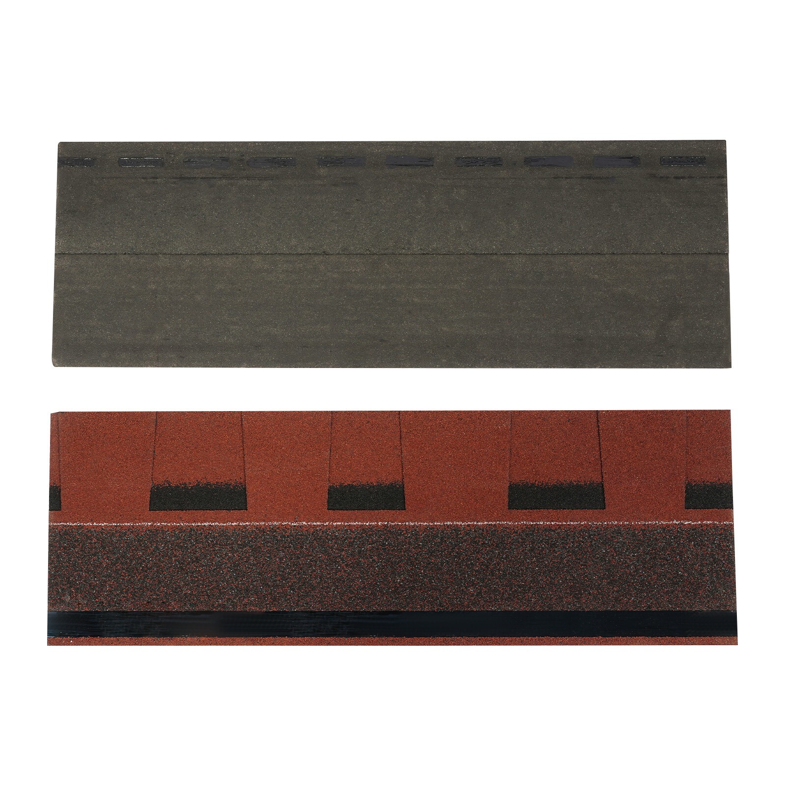 16x Roofing Shingles Asphalt Shingles Roof Tile Sheds 100*33.3cm/39.37*13.11in