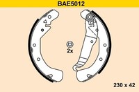 Barum Bremsbackensatz BAE5012 FüR Astra T98 T92 Cc Opel Caravan F70 Zafira J96