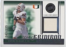 2007 Press Pass Gridiron Gamers Silver 43/275 Greg Olsen #GG-GO 0p5