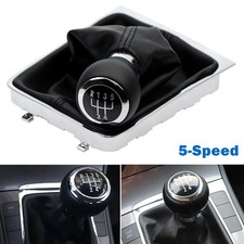 für VW Passat 3C2 3C5 B6 Rahmen 3C 5Gang Schaltknauf Schaltmanschette Schaltsack