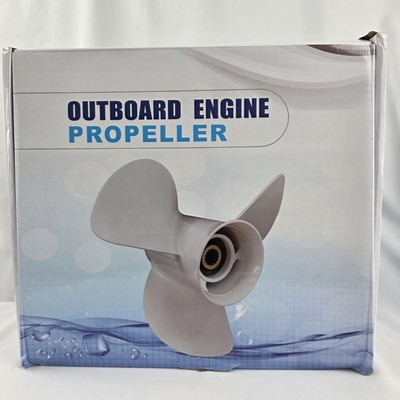 13.25x17 Aluminum Outboard Propeller Black Johnson Evinrude 40-140HP RH 13T NEW