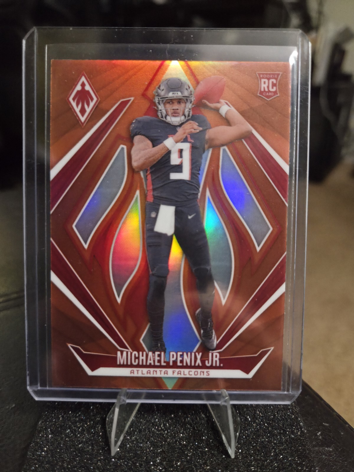 2024 Panini Phoenix - Rookies Michael Penix Jr. #229 Orange Fade (RC)