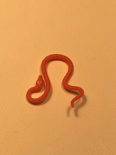 UNITOY 1980 Vintage Star Wars YODA Original ORANGE  SNAKE For Action Figure