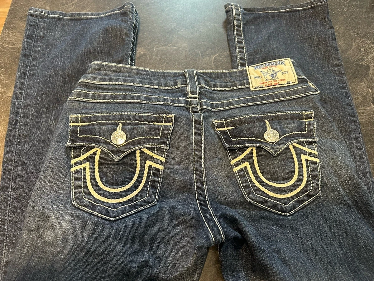 True Religion 29 in Inseam Low (6.5-8.5 in) Rise Jeans for Women