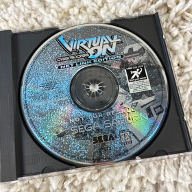 Virtua On Cyber Troopers Net Link Edition (Sega Saturn, 1997) Complete CIB