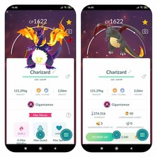 Pokemon Shiny Gigantamax Charizard- Tr'ade 20k stardust or P.T.C mini