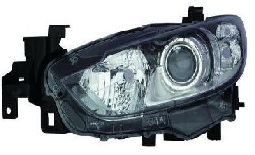 ABAKUS Left Main Headlight 216-1167L-LDEM2 for Mazda Black
