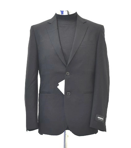 MISTERGENTLEMAN Basic Setup Jacket 2B Wool Black … - image 1