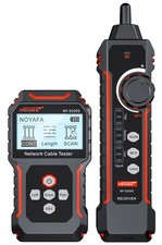 Network Cable Tester with POE Wire Tracer with Cable Length Test Port Flashing