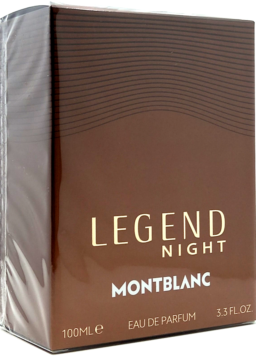 MONTBLANC LEGEND NIGHT EAU DE PARFUM SPRAY FOR MEN 3.3 Oz / 100 ml