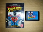 SUPERMAN THE MAN OF STEEL - SEGA MEGA DRIVE MEGADRIVE PAL WITH ORIGINAL BOX