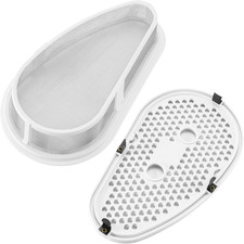 UPGRADED 8531964 W10828351 Dryer Lint Trap Filter  Cover with Stainless Steel M