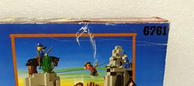 Vintage LEGO System 6761 BANDIT'S SECRET HIDEOUT ~ Wild West Missing (3) Pieces