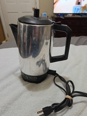West Bend 5 To 9 Cup Electric Coffee Percolator Automatic 