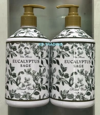 (2-Pack) Vita Floris EUCALYPTUS SAGE Essential Oil REFRESHING HAND SOAP 636ml