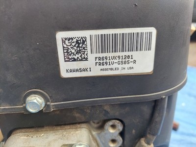 FR691V KAWASAKI 23HP V TWIN ENGINE COMPLETE RUNS FOR REBUILD | eBay
