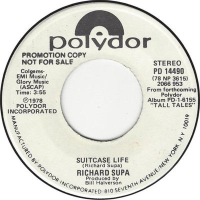 Richard Supa - Suitcase Life, 7'', (Vinyl)