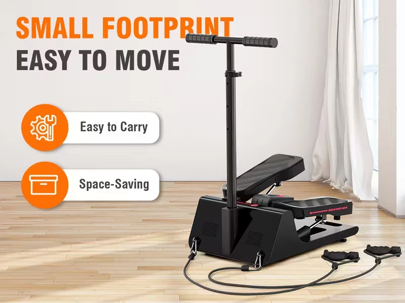 Escalera Stepper para Ejercicio, Mini Steppers con Banda de Resistencia, Fitness Hidráulico Foto 4 de 4