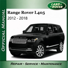 Range Rover L405 2012 - 2018 Workshop Service...