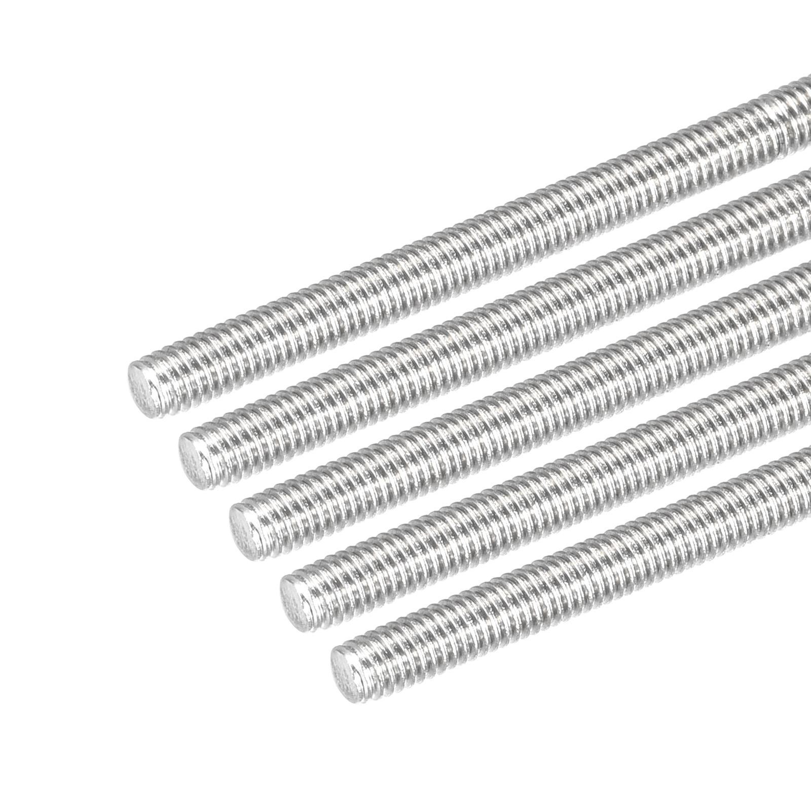10Pack M3x150mm Thread Rod 304 Stainless Steel Threads Stud for U-Bolts