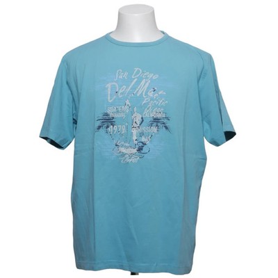 Lerros, T-shirt, Größe: XL, Blau, Baumwolle, Print, Herren #Ozh