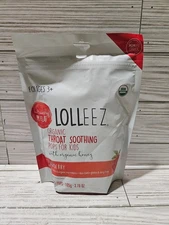 Lolleez Organic Throat Soothing Pops for Kids Strawberry 15 Pops 2/2026