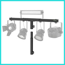 DJ Light Stand T-Bar Extension Cross Bar with 14.5" Extended Pole Mount for P...