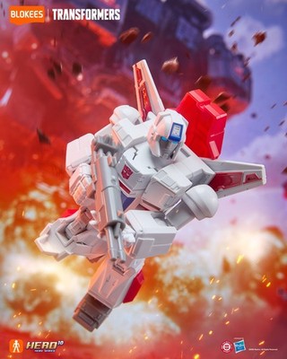 Transformers Blokees Galaxy Version 9 Jetfire Skyfire Model Kit Action Figure