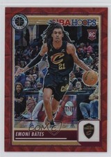 2023-24 Panini NBA Hoops Premium Stock Red Prizm 23/88 Emoni Bates #74 14t3