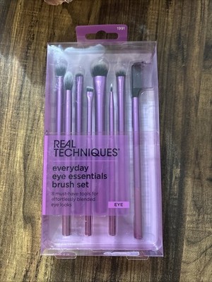 REAL TECHNOLOGIES Everyday Eye Essentials Make-up synthetische Borsten Pinsel Set
