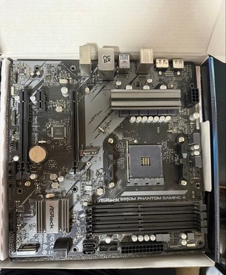 ASRock B550M Phantom Gaming4 AM4 AMD B550 DDR4 Motherboard MicroATX
