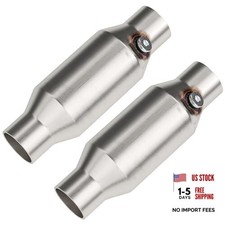 3" Universal Catalytic Converter, 3" Inch Inlet/Outlet Cat 3 Inch 2 pack