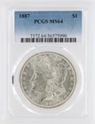 1887 Morgan Silver Dollar PCGS MS64 S$1 Philadelphia Minted No Reserve