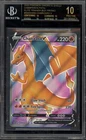 Pokemon Charizard V Champions Path ETB Full Art Promo SWSH050 BGS 10 BLACK LABEL