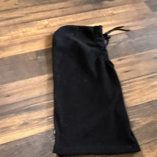 Polarex Black Fleece Adjustable Balaclava Winter Sports Drawstring Hood