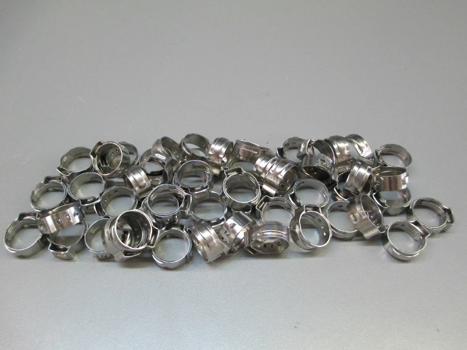 Oetiker 17.0mm Beverage Clamps. Bag of 50.