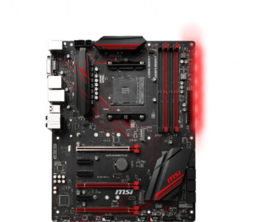 MSI X470 GAMING PLUS Motherboard AMD X470 DDR4 M.2 Socket AM4 ATX USB 2.0 DVI-D