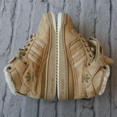 Vintage 2004 Adidas Forum Mid Shoes 547833 Mens Size 9.5 Sheepskin 