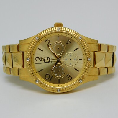 G by Guess Watch G by Guess Black Stainless Steel Watch G84053G1 | eBay main image 2