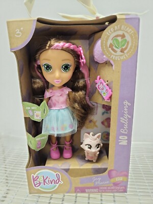 New 6.25'' Jada B-Kind Be Kind Doll Joy Marie No Bullying, New in Box, Eco Prdct