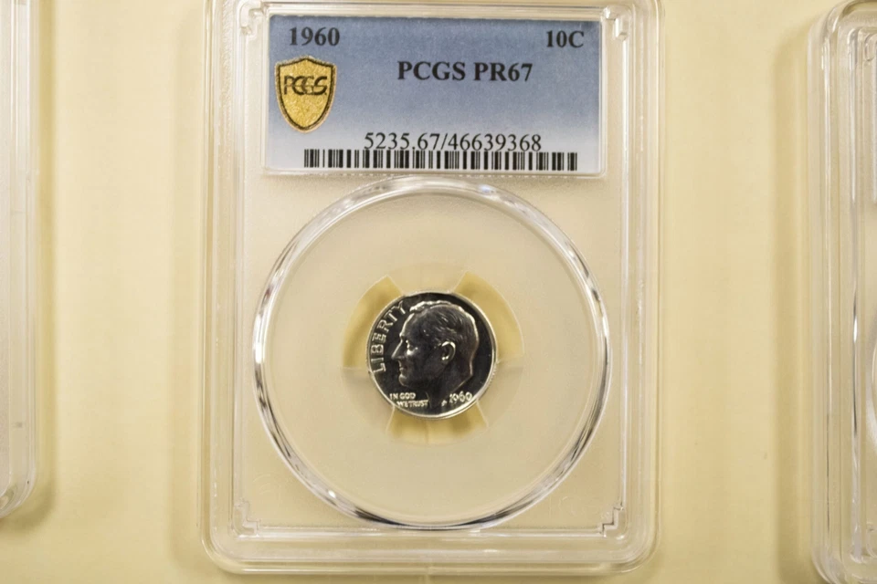 1960 5 piece Proof Set PCGS proof 66-67 Red Small Date Lincoln Cent - Image 4 of 4