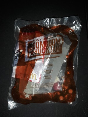McDonald s Happy Meal Toy Tony Hawk Boom Boom Huck Jam 6 Sealed 2004