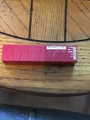 Maybelline New York Super Stay Vinyl Ink Longwear Wicked Cool Red Lipstick NEW