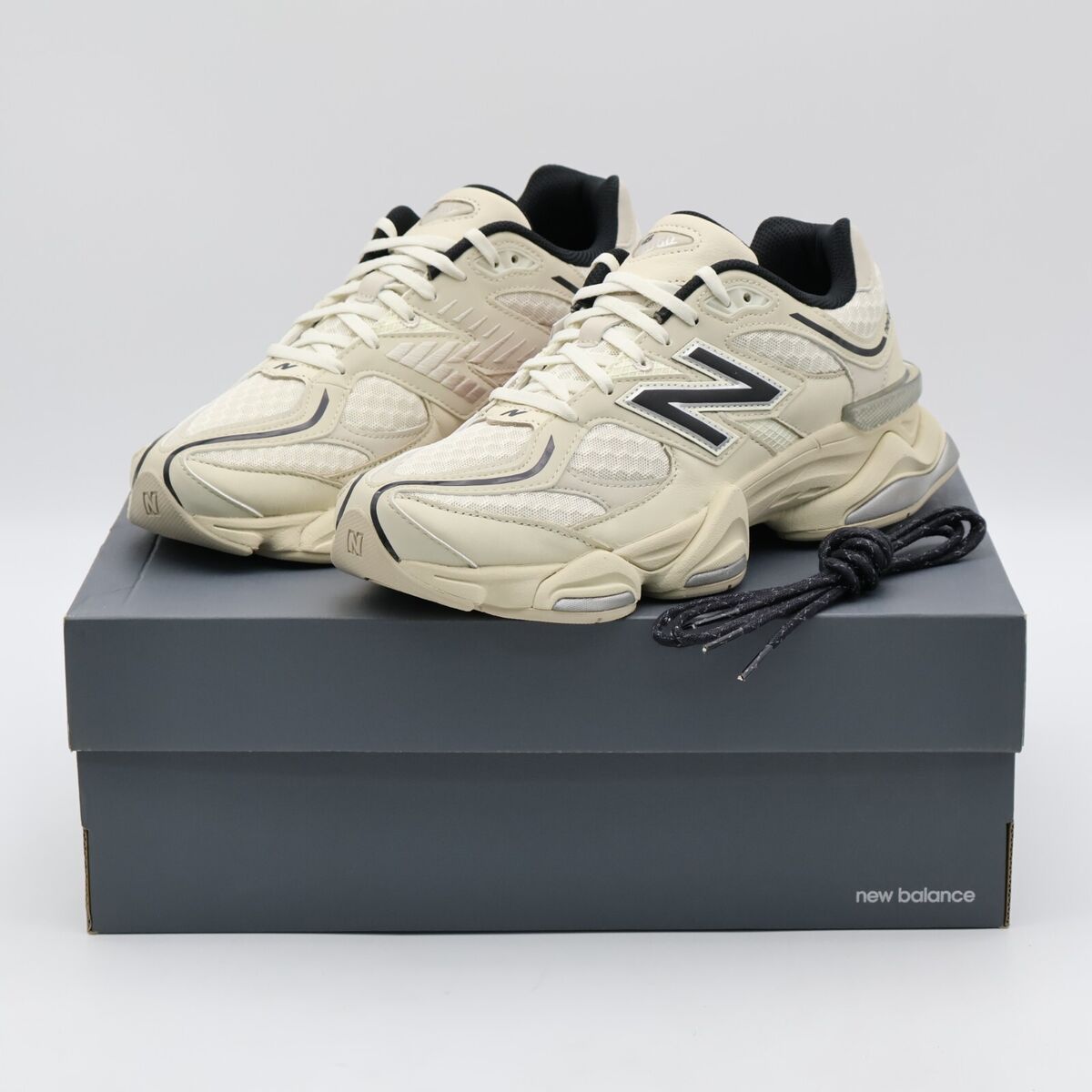 U9060DUA New Balance 9060 Turtledove Black Silver Metallic U9060DUA New Balance 9060 Turtledove Black Silver Metallic