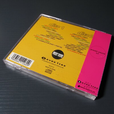 邦楽 TRF PRESET SOUND CD TRF - Preset Sound JAPAN 2xCD W/OBI Techno, House [Tetsuya