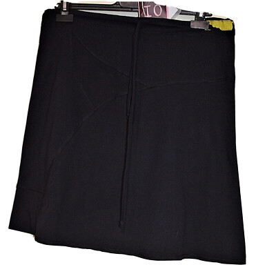 PIANURA STUDIO ~My Skirt~ Classic Black Stretchy Jersey Cotton