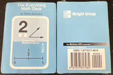 Lot Of 2 Decks - The Everything Math Deck, Math CardsMcGraw Hill, New in Package