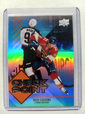 2024-25 Upper Deck Series 1 Check Point #CP-4 Nick Cousins